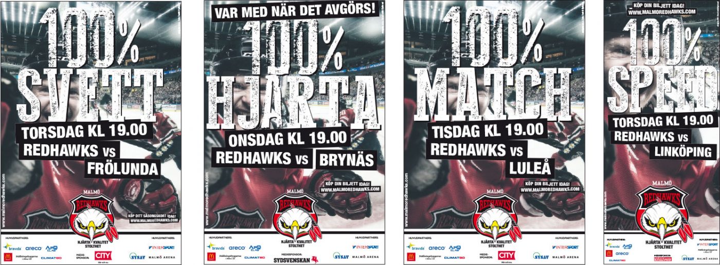 Malmö Redhawks Annonser